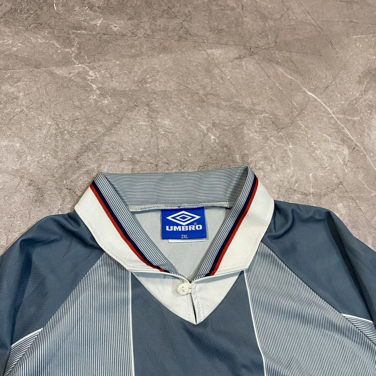 Umbro VINTAGE UMBRO TEE SOCCER JERSEY CENTER LOGO FAIR PLAY 90s Size US XXL / EU 58 / 5 - 5 Thumbnail