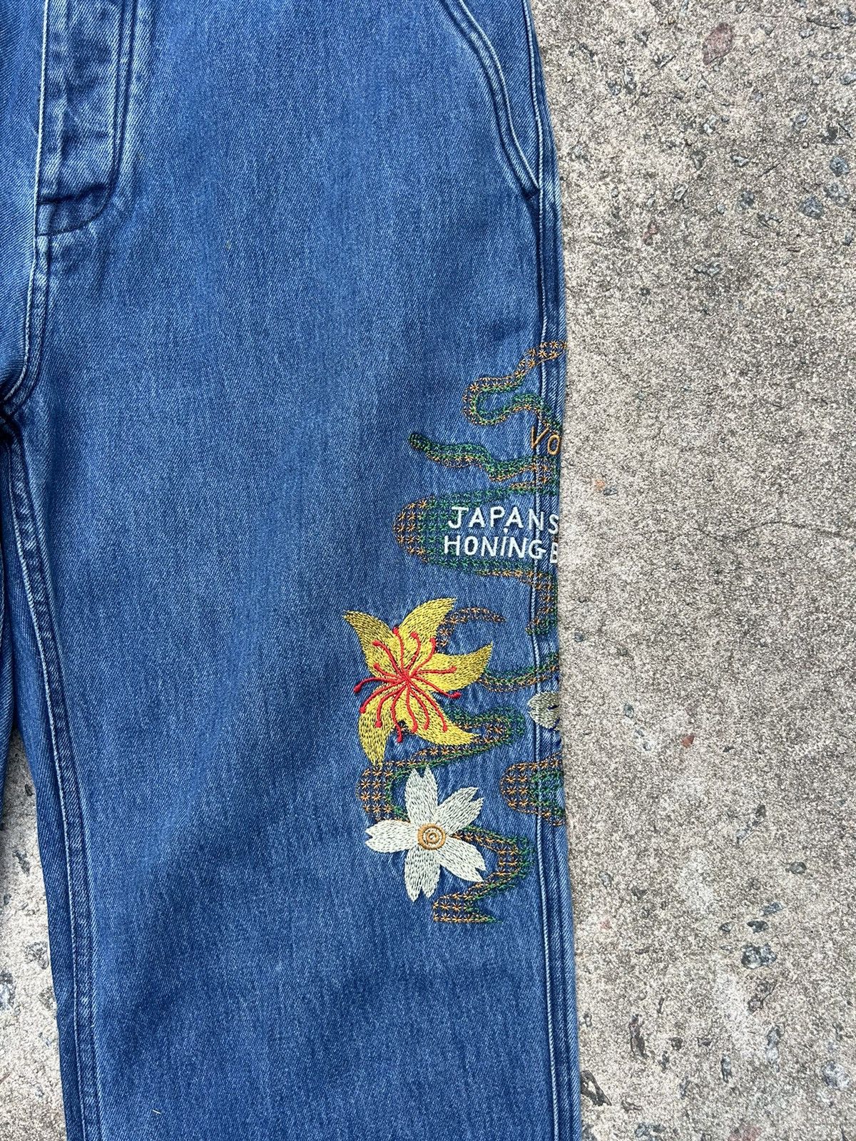 Scotch & Soda Scotch and Soda Embroidered Jeans Size US 33 - 5 Thumbnail