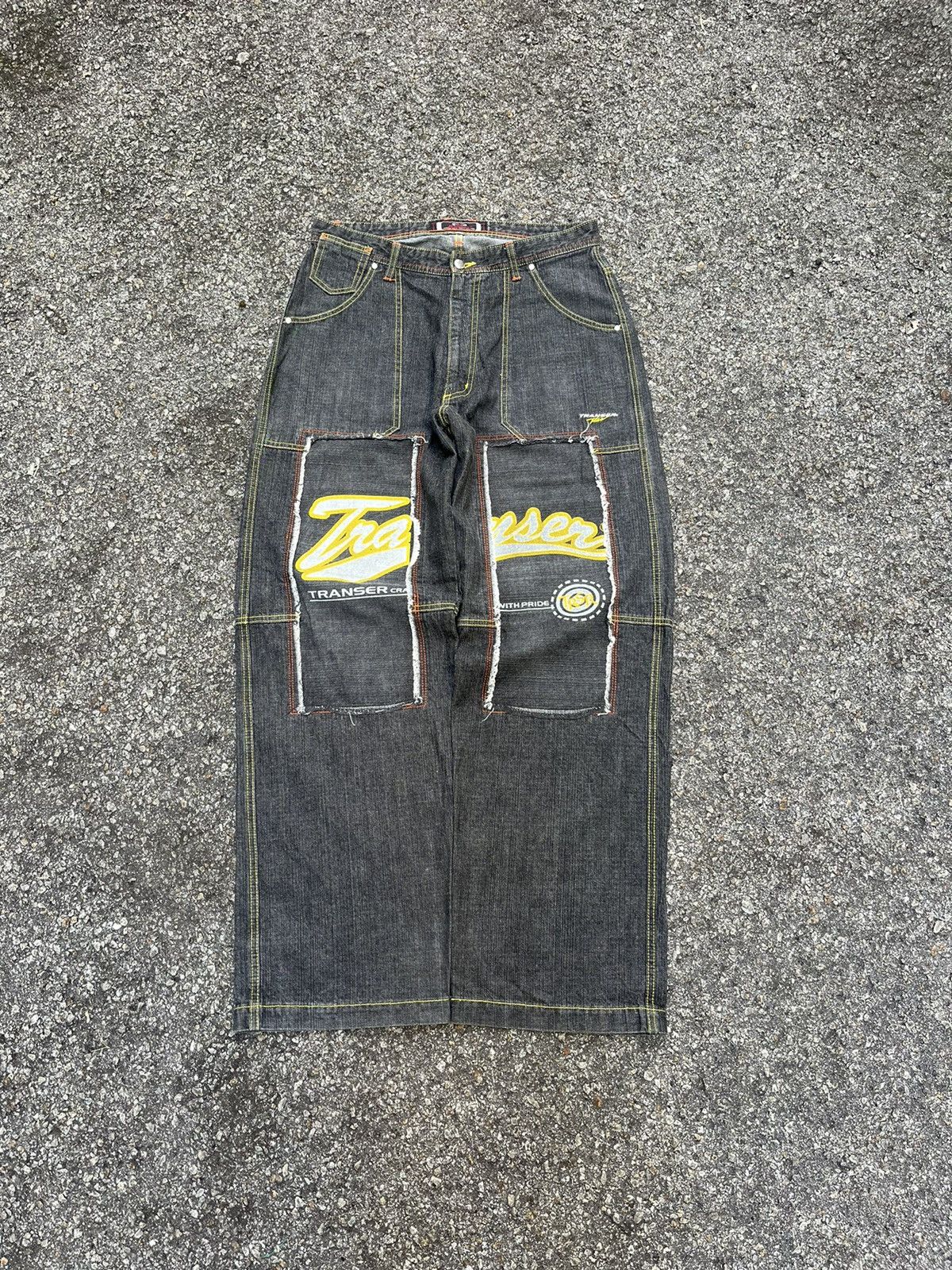 Southpole Vintage Y2K Transer Baggy Jeans Jnco Wide Leg Dogtown Ecko Size US 34 / EU 50 - 1 Thumbnail