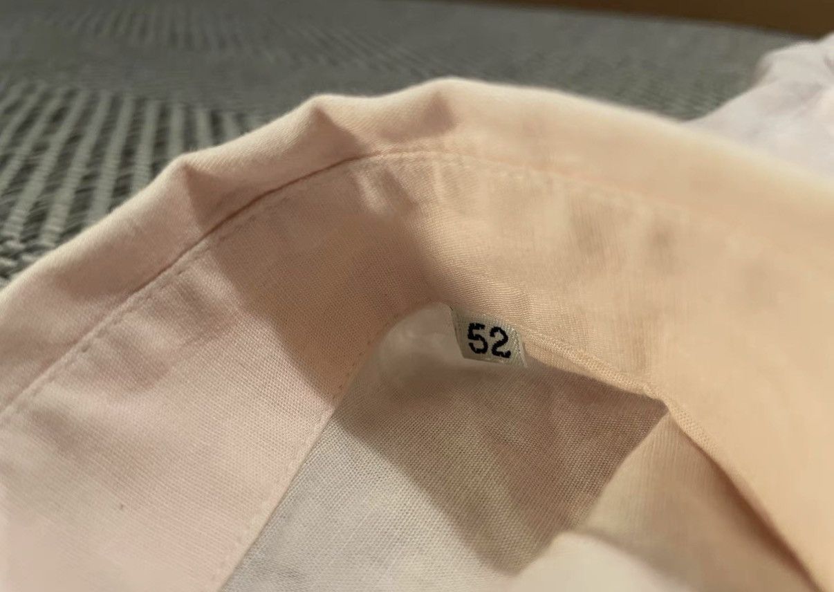 Versace Versace Light Pink Long Sleeve Shirt K24 Size US L / EU 52-54 / 3 - 4 Thumbnail