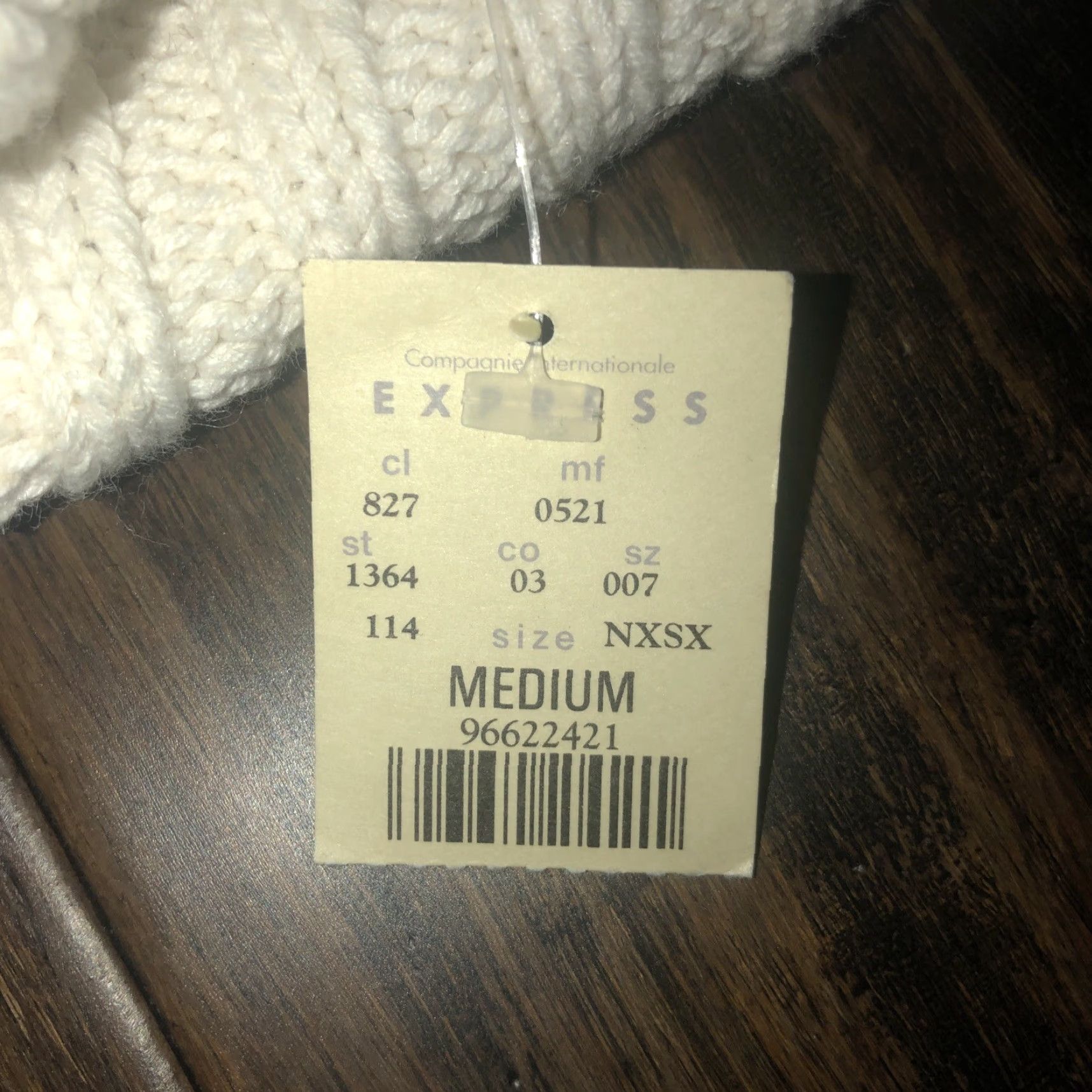 Express NWT Express Tricot Sweater Womens Medium Beige Turtleneck Long Sleeve Pullover Size M Size M / US 6-8 / IT 42-44 - 5 Thumbnail