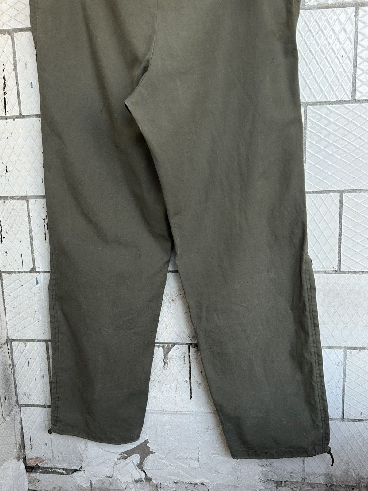 If Six Was Nine Vintage Military Khaki Zipper Cotton Pants Size US 32 / EU 48 - 12 Thumbnail