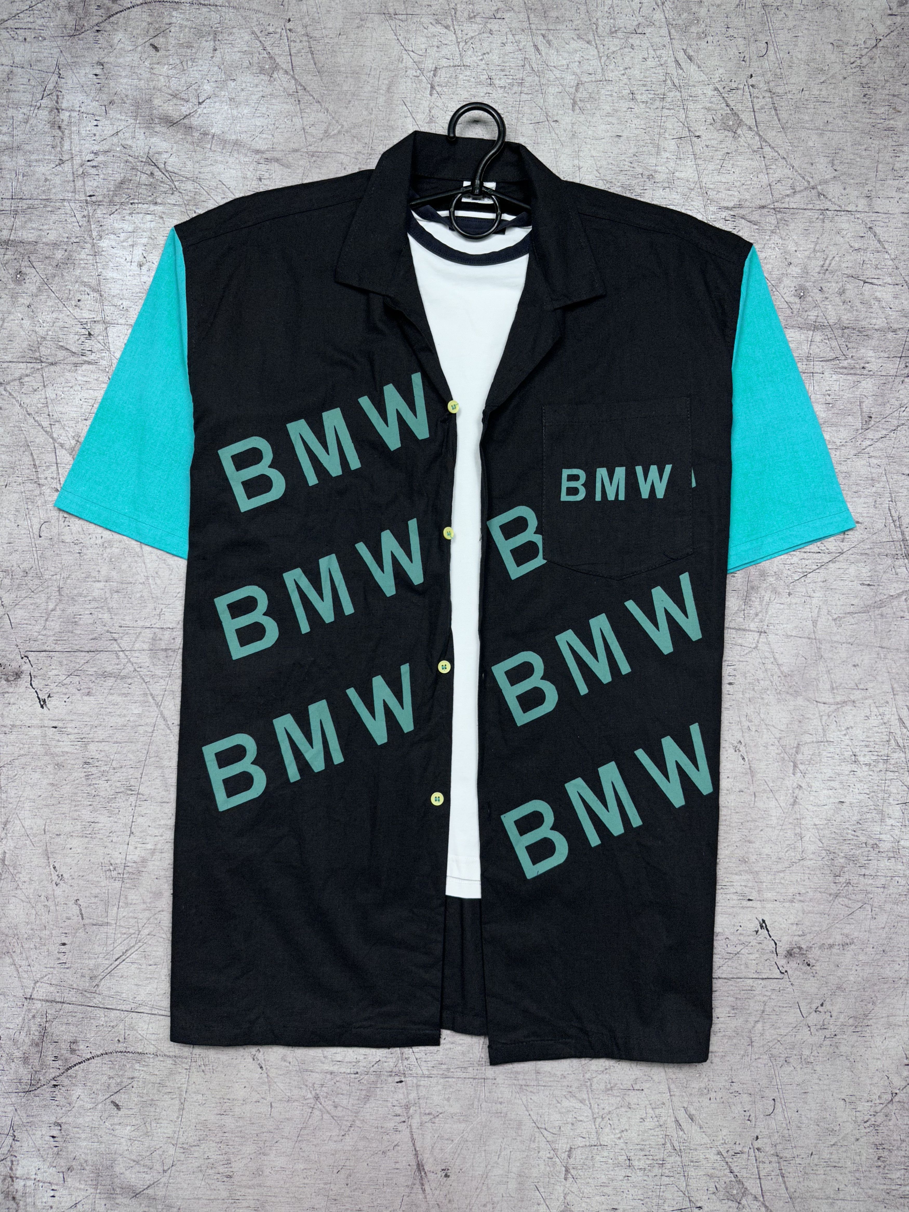 BMW BMW Vintage Mens Hawaiian Shirt Size US XL / EU 56 / 4 - 1 Thumbnail