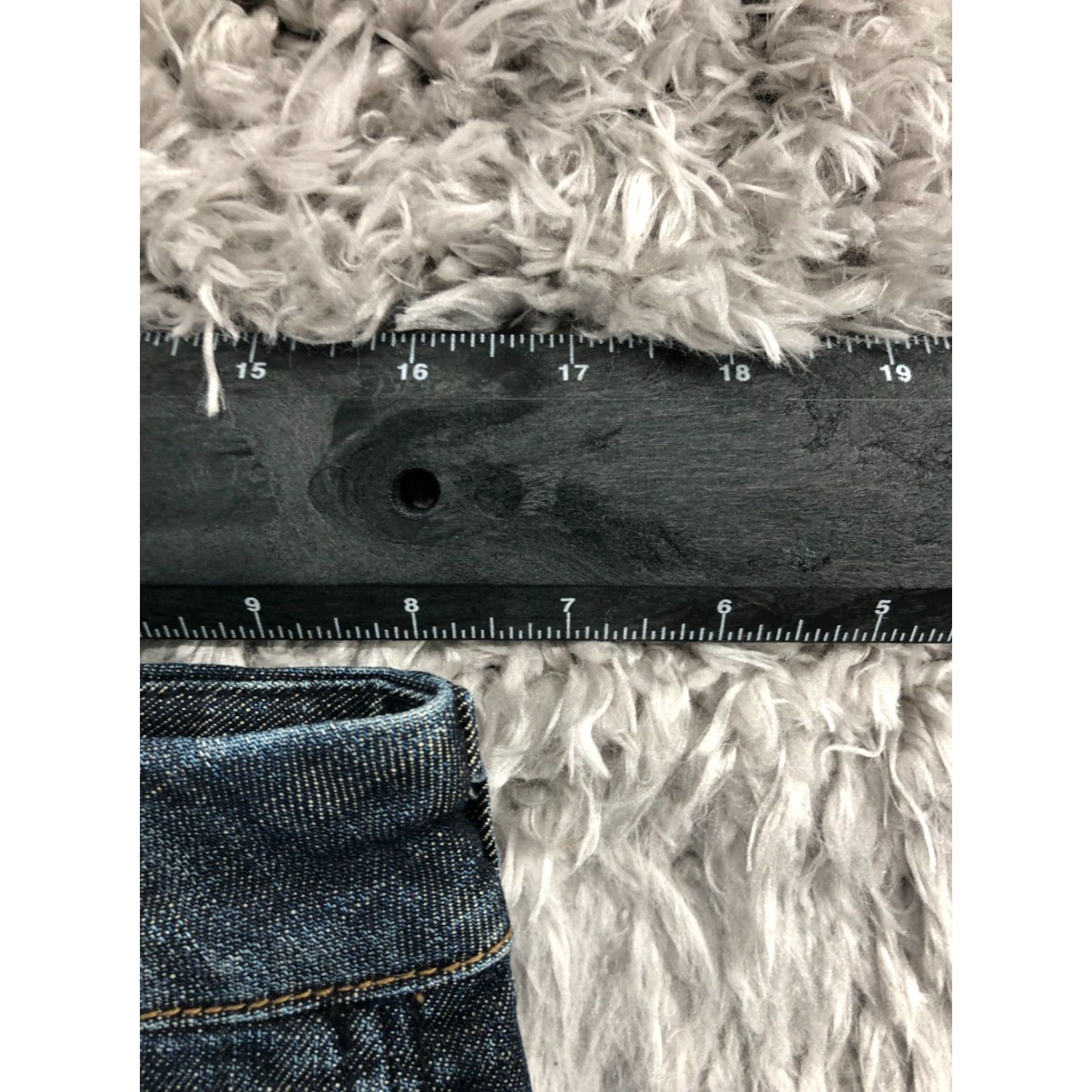 Vintage Dish Desi Boot Jeans Womens 31x34 Dark Wash Blue Size 24" / US 00 / IT 34 - 2 Thumbnail