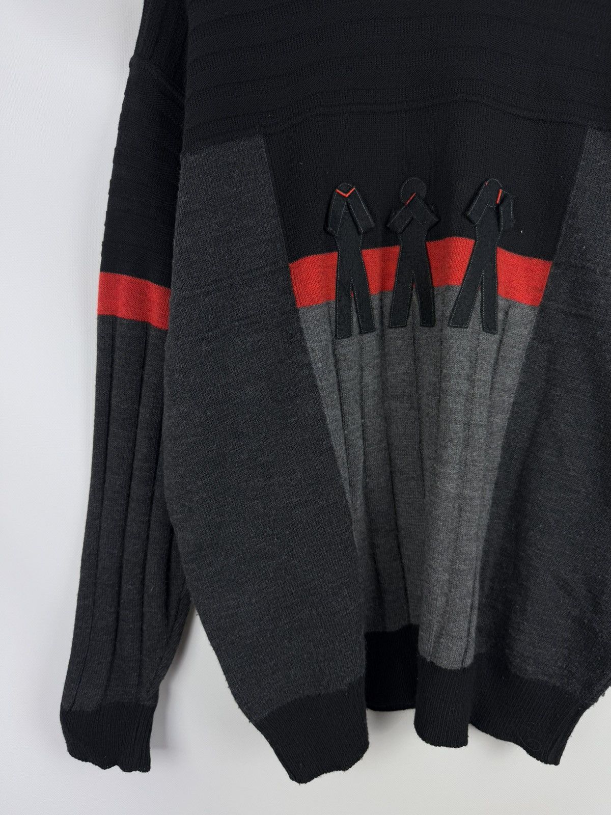 Carlo Colucci Carlo Colucci Vintage Men’s Wool Knitted Sweater Pullover Size US XL / EU 56 / 4 - 7 Thumbnail