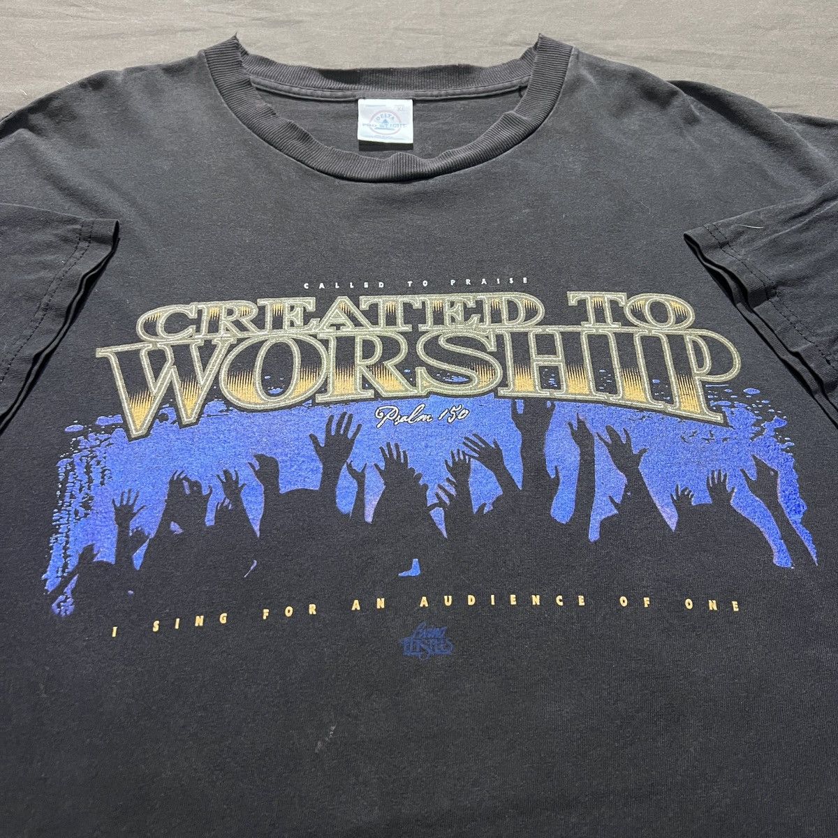 Vintage Vintage 90s God Jesus Bible Holy Tee Living Epistles Faded Size US XL / EU 56 / 4 - 1 Thumbnail
