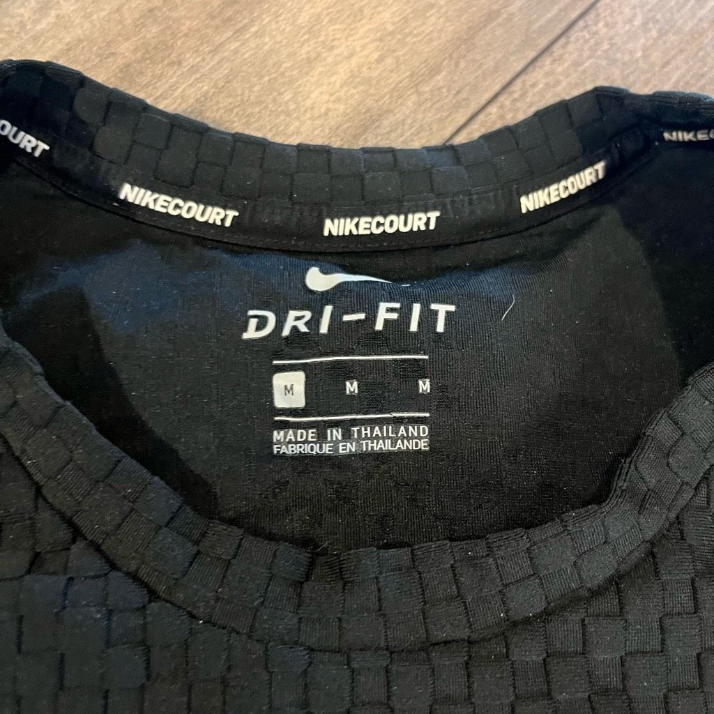 Nike Nike Black Athletic Tennis Workout Shirt Men Medium Bin Size US M / EU 48-50 / 2 - 3 Thumbnail