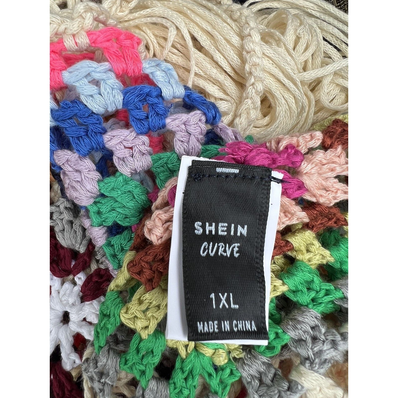 Dress the Population Embroidery Bohemian Knitted Top size XL Multicolor A000190 Size XL / US 12-14 / IT 48-50 - 8 Thumbnail