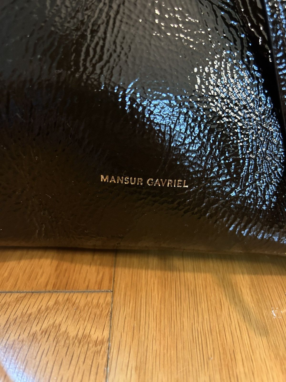 Mansur Gavriel Mansur Gavriel black leather bucket bag Size ONE SIZE - 2 Thumbnail