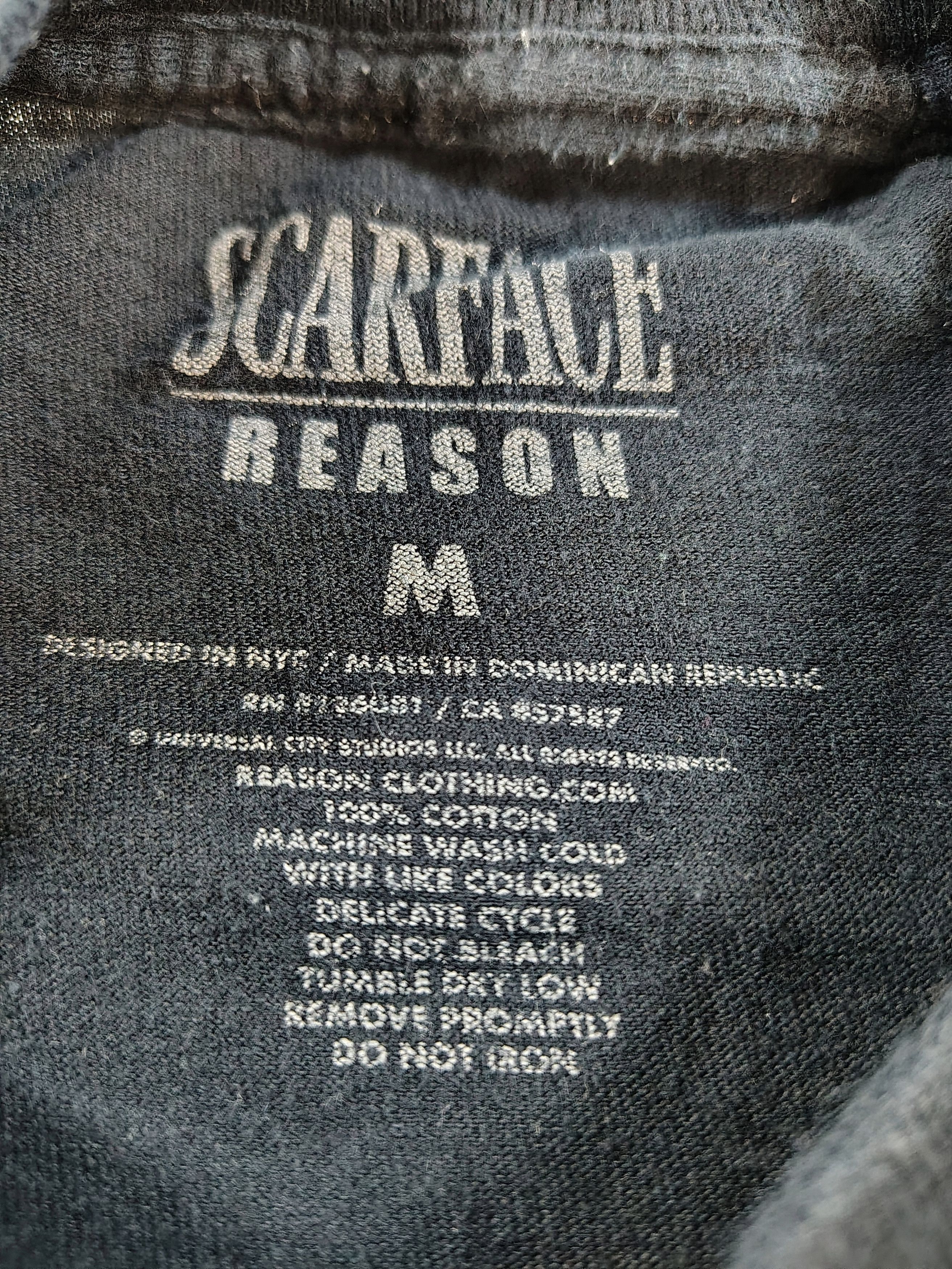Reason Men's Scarface Money Is The Reason Size Medium T-Shirt Size US M / EU 48-50 / 2 - 3 Thumbnail