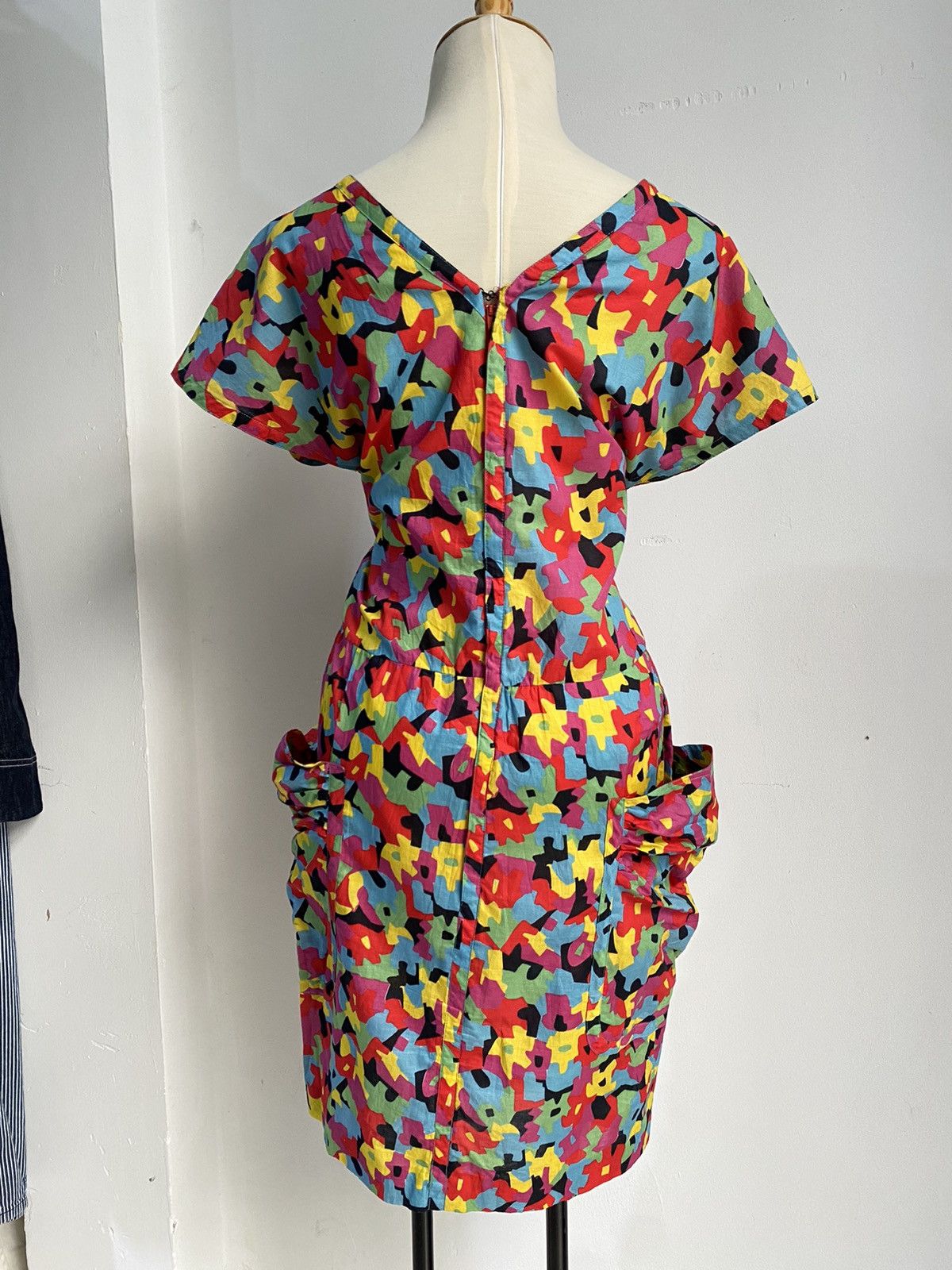 Fendi × Vintage Vintage 1980s Fendi Floral Print dress Size M / US 6-8 / IT 42-44 - 6 Thumbnail