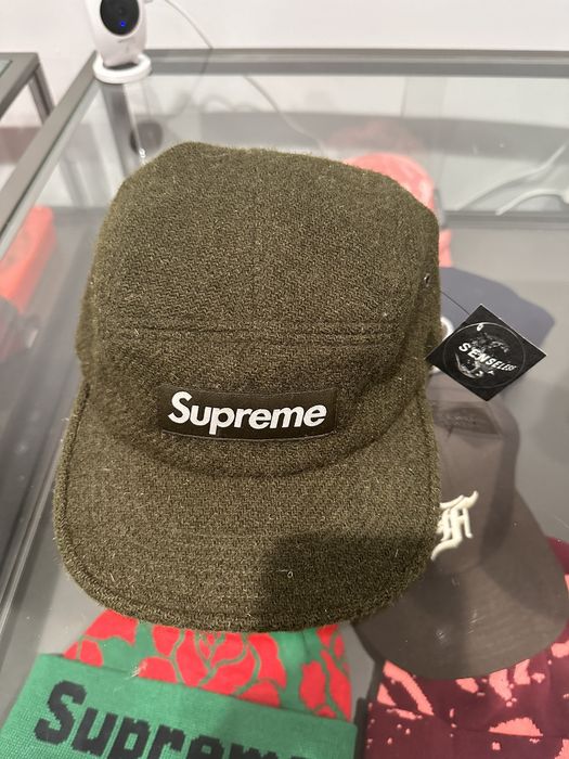 Supreme Supreme Featherweight Wool Camp Cap (FW17) | Grailed