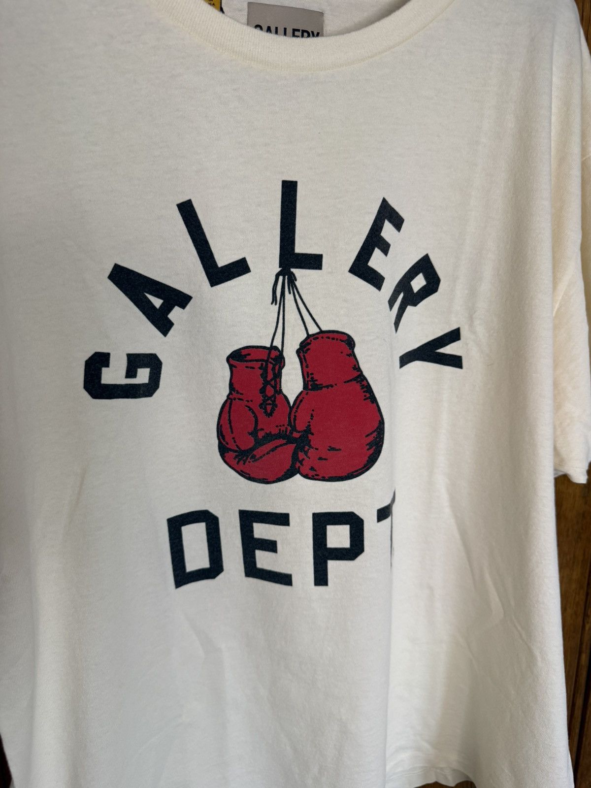 Gallery Dept. Gallery Dept boxing gloves off white t shirt Medium Size US M / EU 48-50 / 2 - 9 Thumbnail