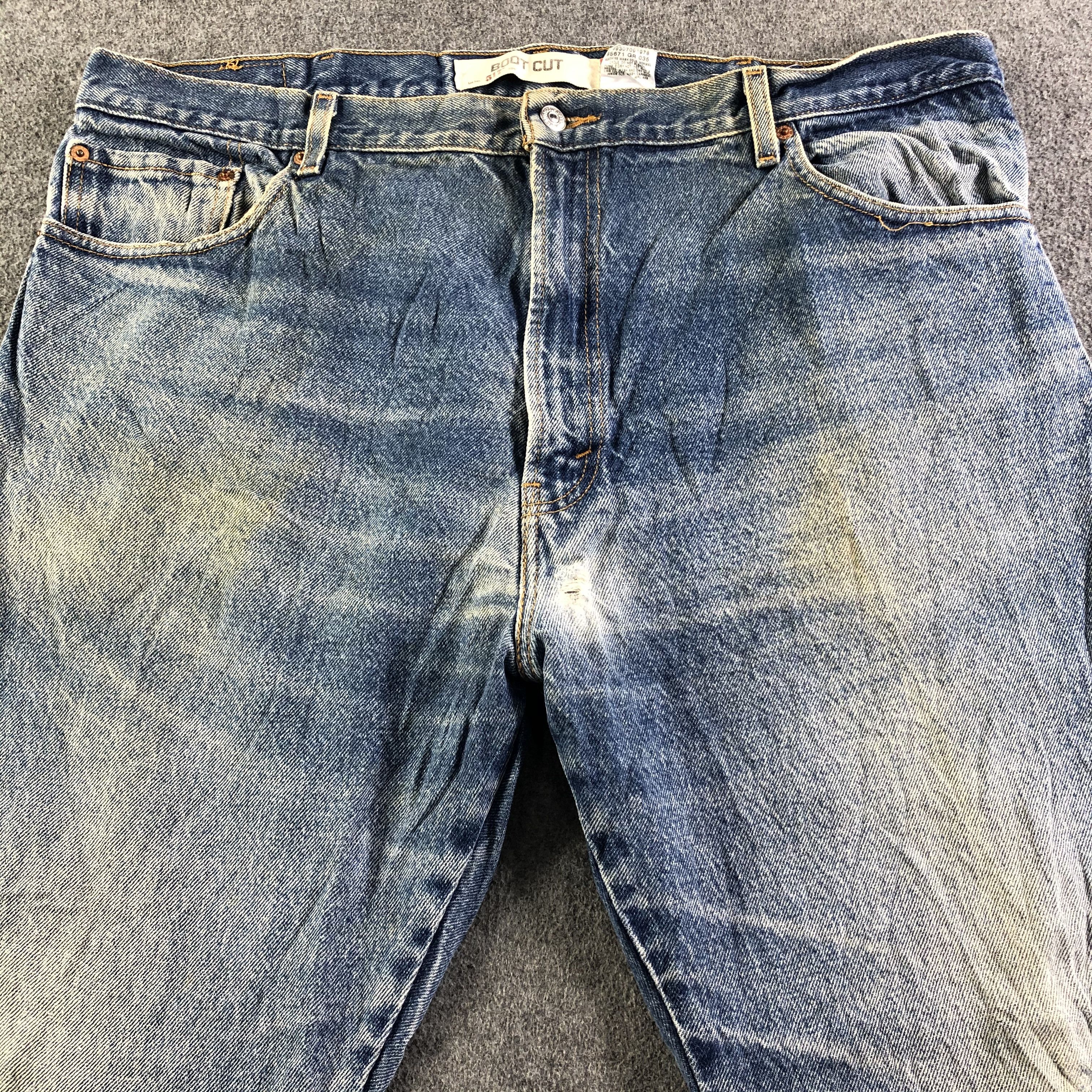 Levi's Vintage Blue Wash Levis 517 Jeans-J3349 Size US 42 / EU 58 - 3 Thumbnail