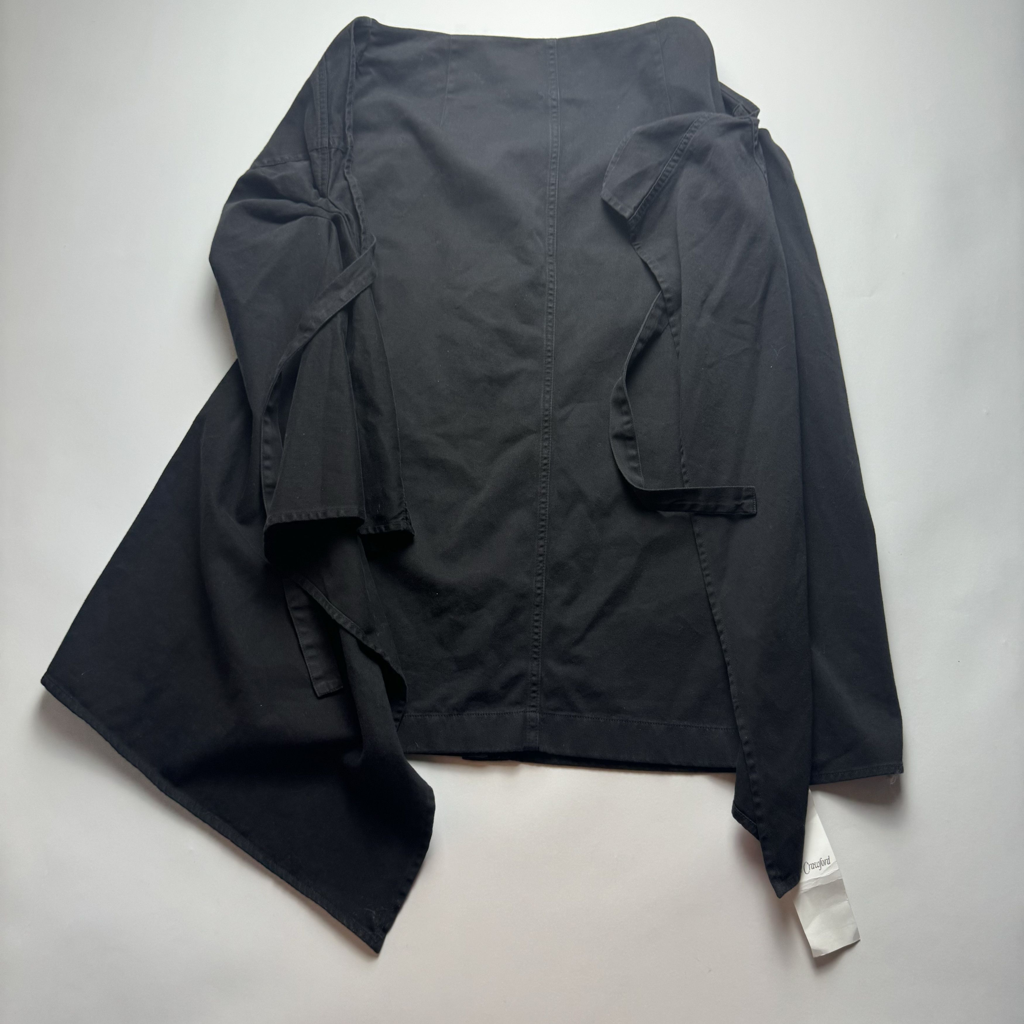 Dries Van Noten NWT Layer Wrap Denim Skirt Size 28" / US 6 / IT 42 - 7 Thumbnail