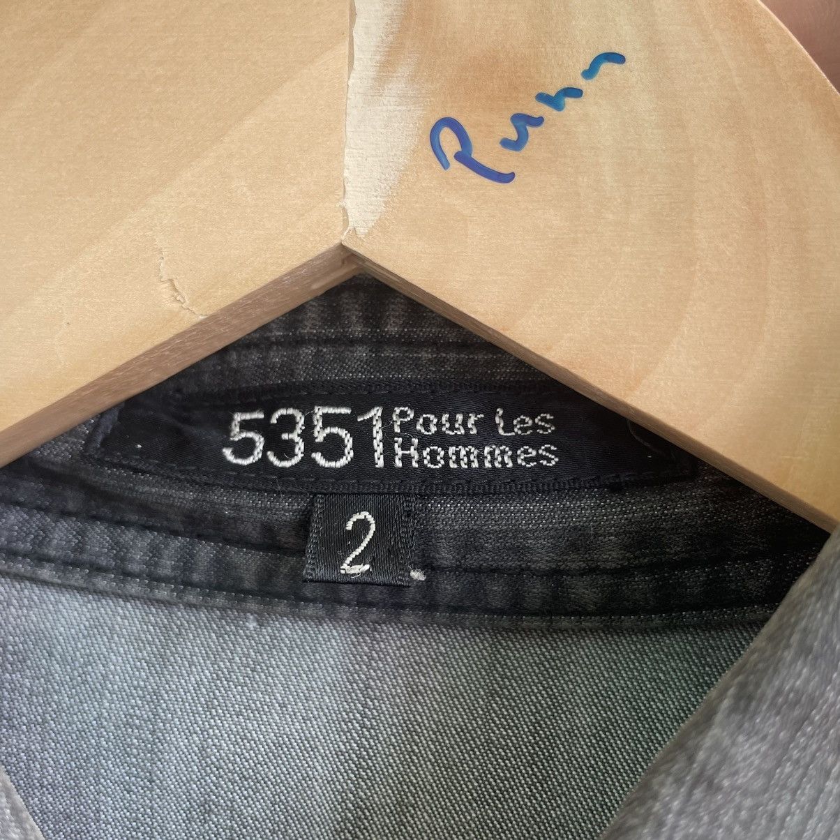 5351 POUR LES HOMMES 5351 Pour Less Hommes Button Up Shirt Size US M / EU 48-50 / 2 - 3 Thumbnail