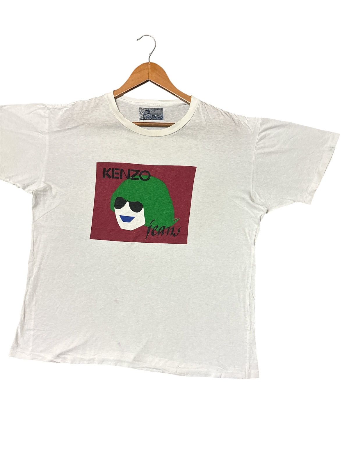 Kenzo 💥RARE💥VINTAGE KENZO JEANS TSHIRT TEE🔥 Size US XL / EU 56 / 4 - 2 Thumbnail