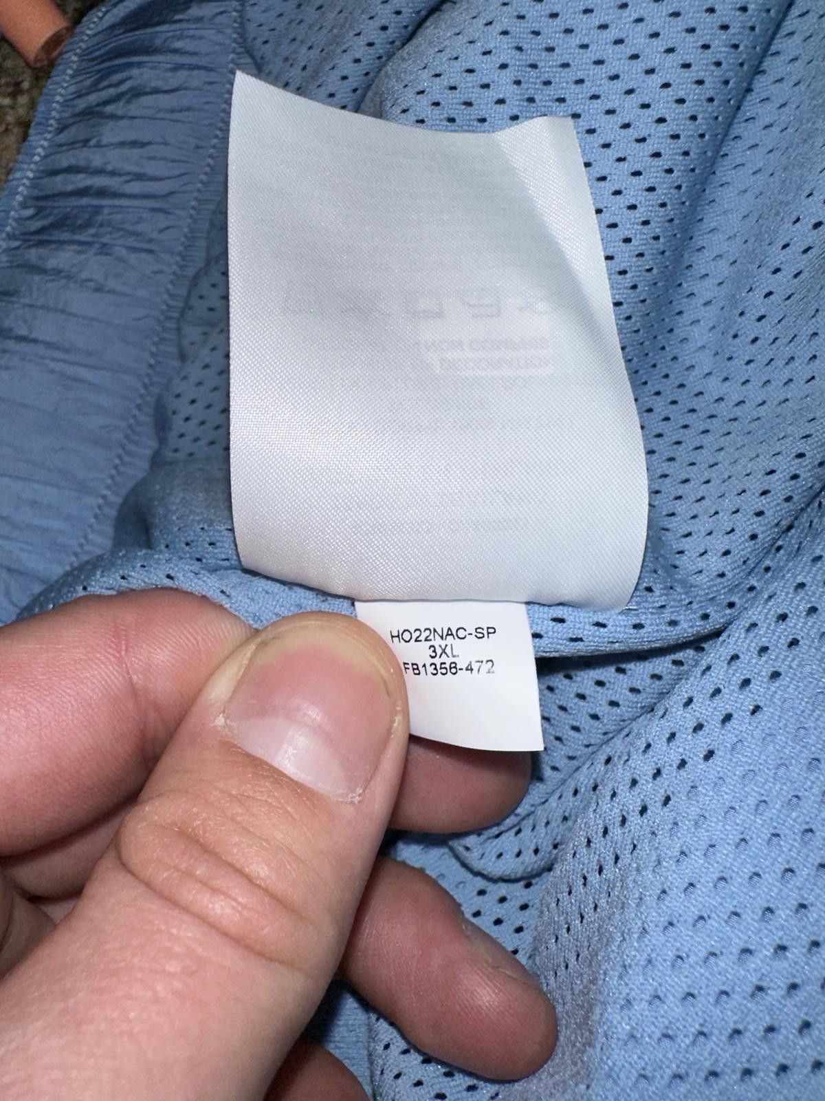 Jordan Brand Air Jordan Men's DJ Khaled We The Best Diamond Blue Shorts Sample Size US 44 / EU 60 - 11 Thumbnail