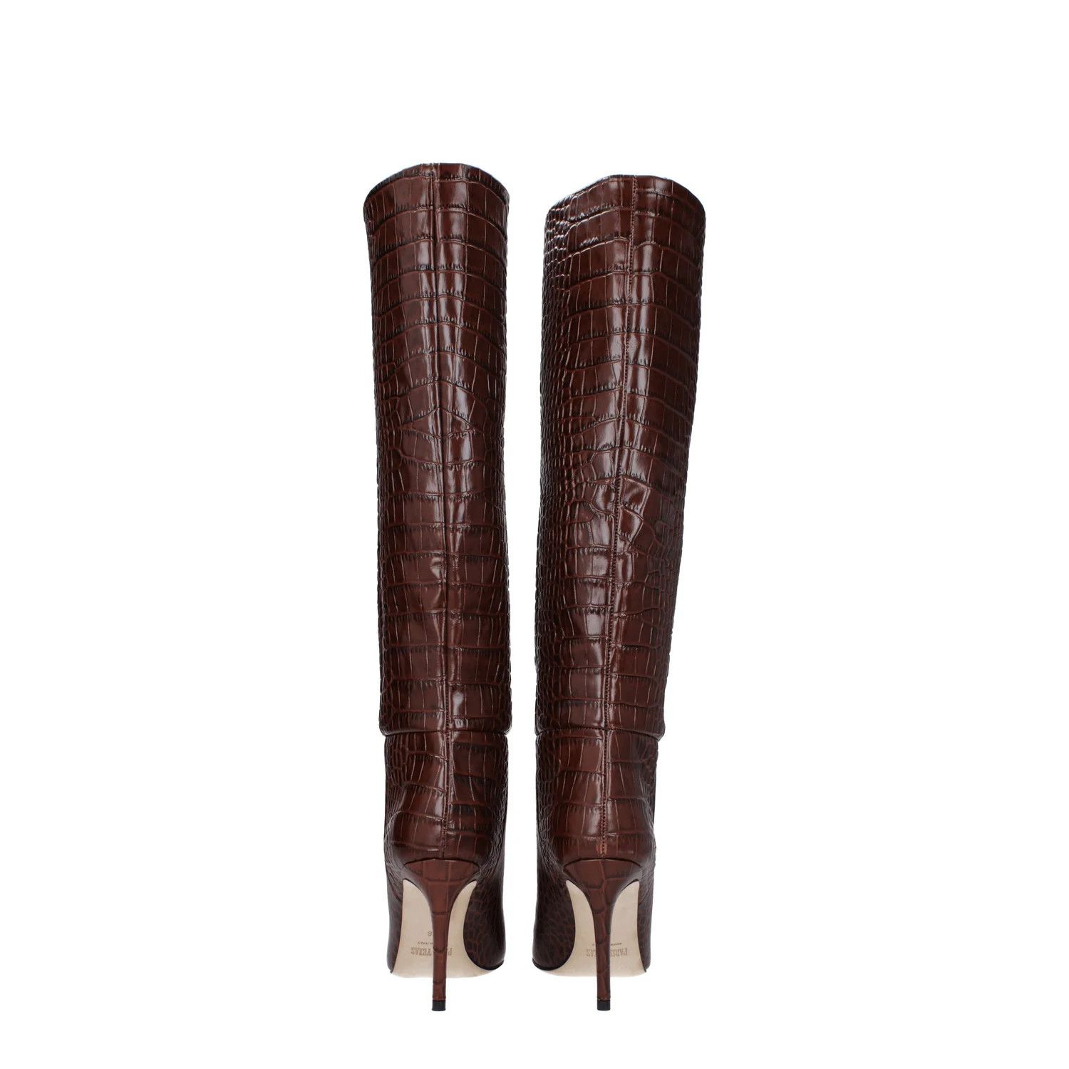 Paris Texas ob1o1e1124 Leather Boots in Chocolate Brown Size US 6 / IT 36 - 5 Thumbnail