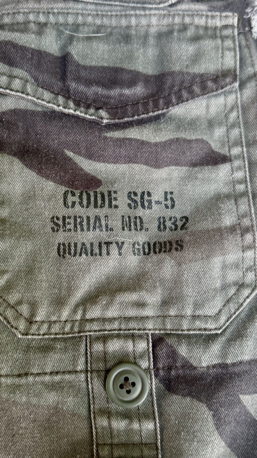 Other Archive Emergency Exit Y2K Tactical Utility Camo Vest Size US XXS / EU 40 - 4 Thumbnail