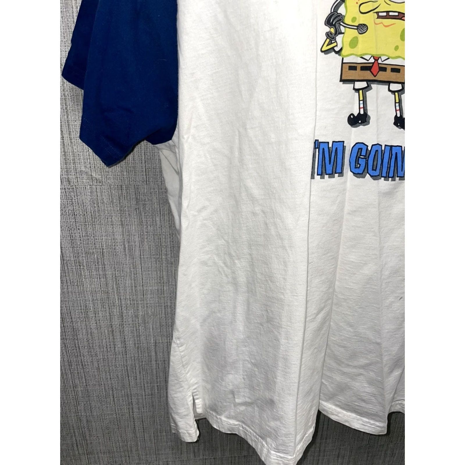 Nickelodeon VTG Nickelodeon SPONGEBOB Graphic T-Shirt Mens L White Cotton Shirt Mens L Size US L / EU 52-54 / 3 - 4 Thumbnail