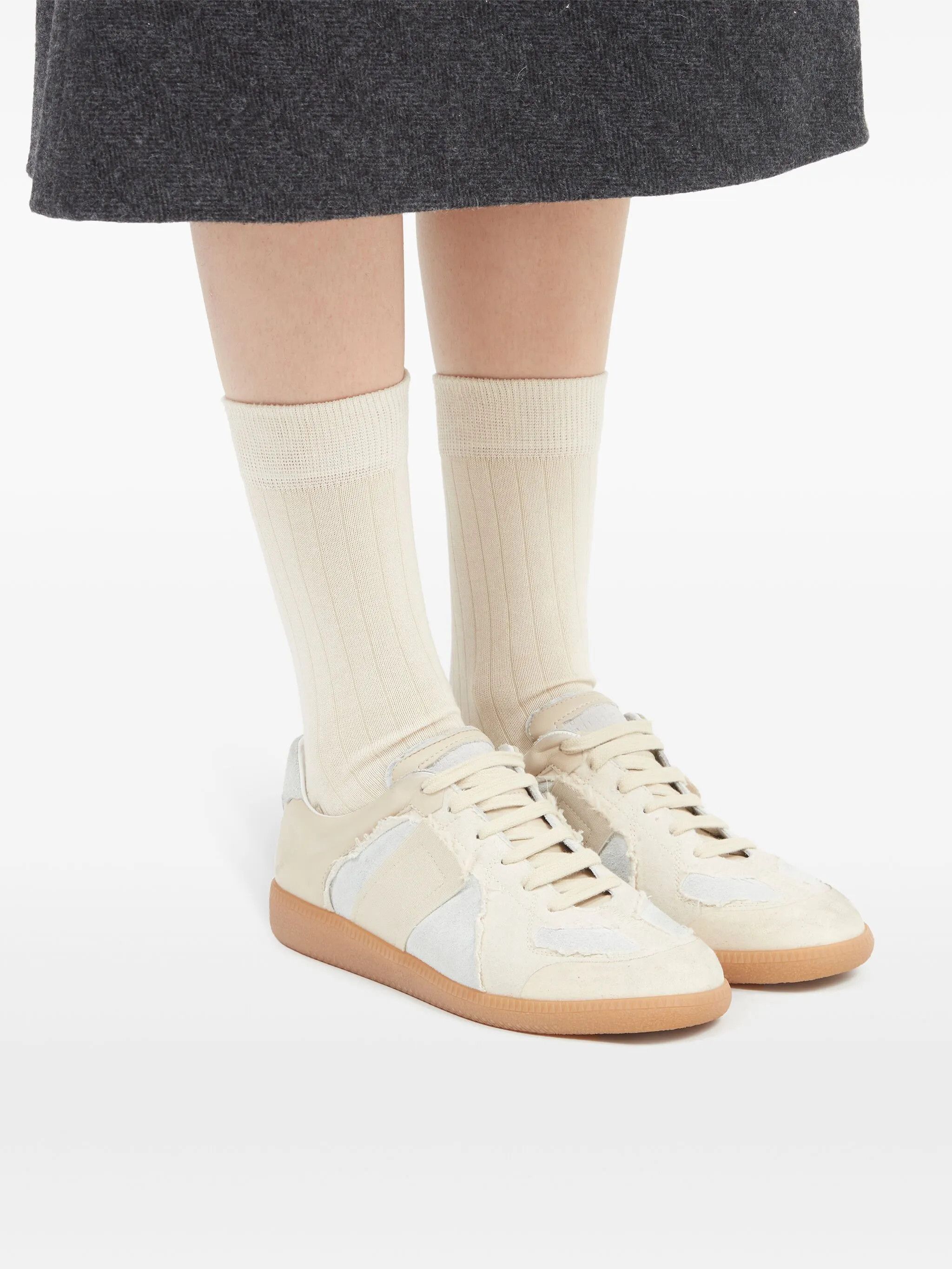 Maison Margiela o1w1db11225 Replica Inside Out' Lace-Up Sneakers Size US 9 / IT 39 - 6 Thumbnail