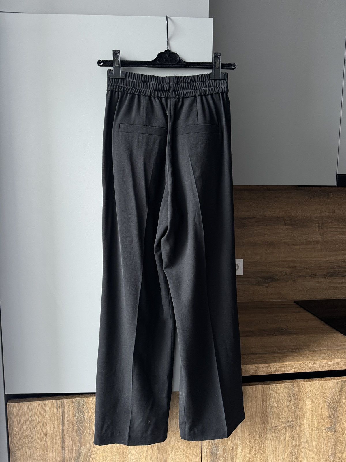 Brunello Cucinelli Brunello Cucinelli Black Wool Blend Pants Size 25" / US 0 / IT 36 - 4 Thumbnail