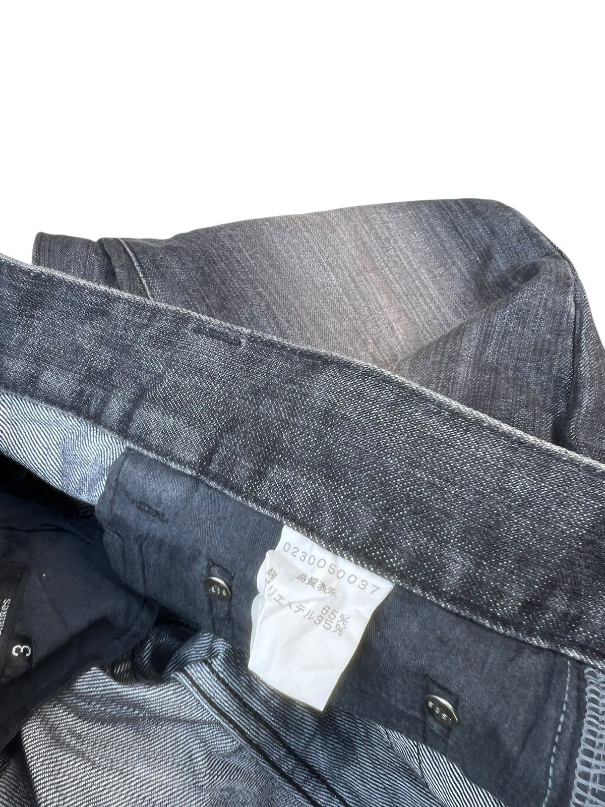 5351 POUR LES HOMMES 5351 Pour Les Hommes Black Denim Flare Jeans Size US 31 - 23 Thumbnail