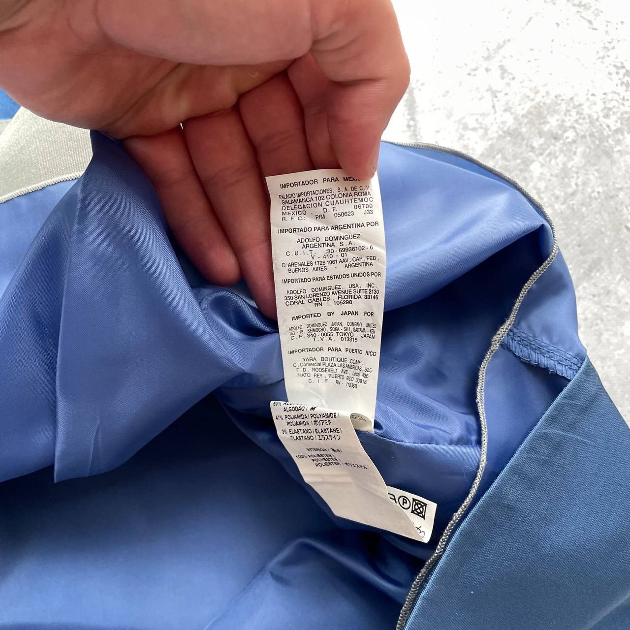 Adolfo Dominguez Adolfo Domingues Skirt Women’s Blue Size 36 Size 26" / US 2 / IT 38 - 5 Thumbnail