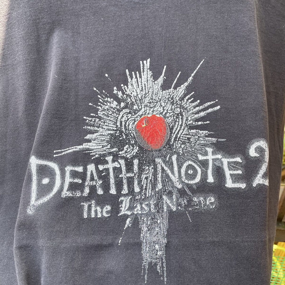 Anime × Vintage 🔥Vintage Y2K Death Note The Last Name Anime Distress Tee Size US L / EU 52-54 / 3 - 5 Thumbnail