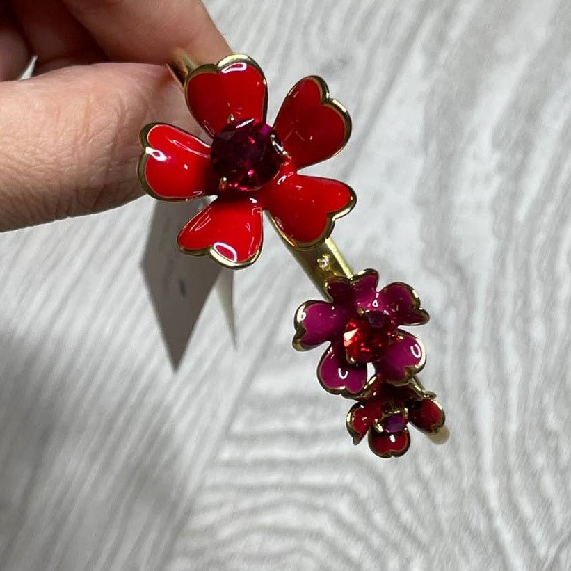 Kate Spade Kate Spade blushing blooms hinged cuff Bracelet Size ONE SIZE - 7 Thumbnail