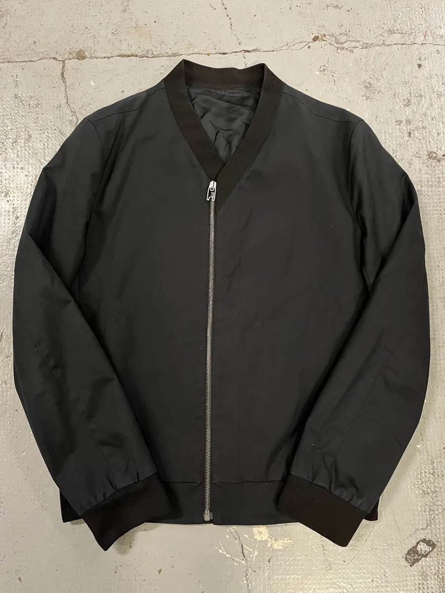 Balenciaga SS2014 Balenciaga Black Bomber Jacket Size US M / EU 48-50 / 2 - 1 Thumbnail