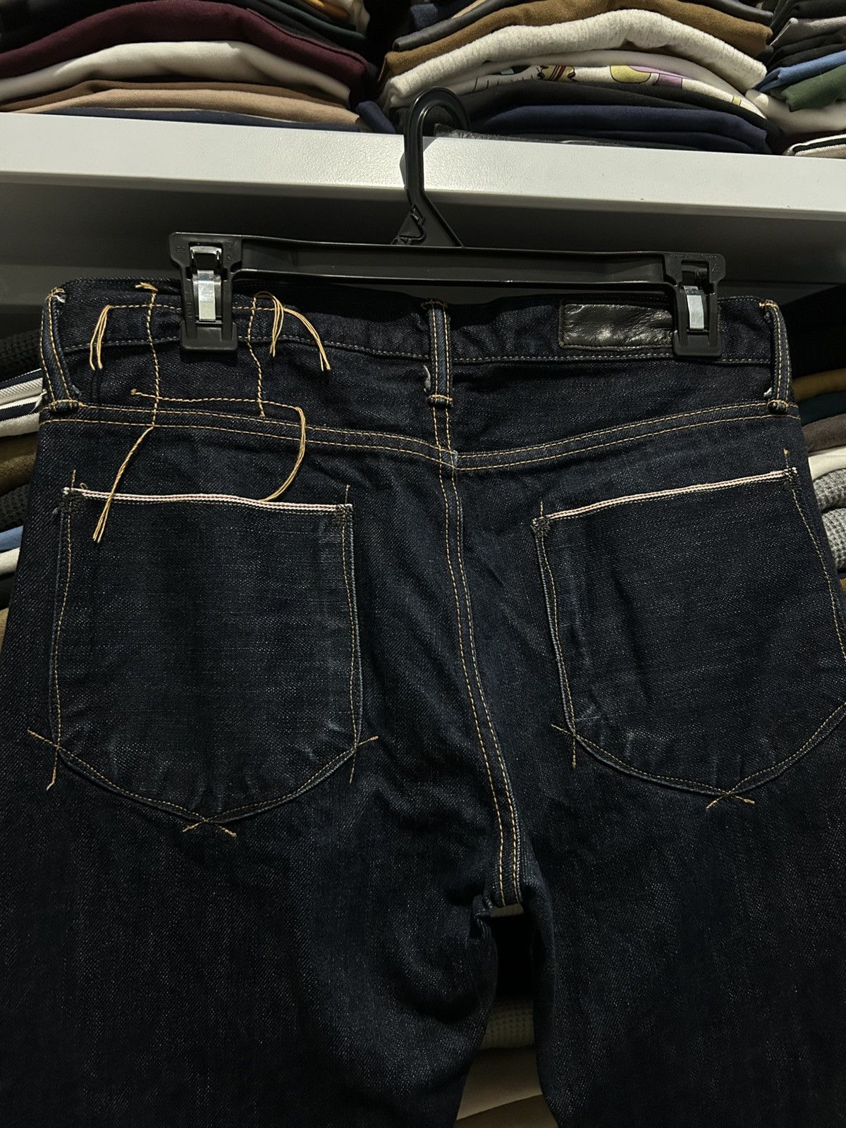 KURO Vintage Kuro Grahite Selvage Jeans Size US 31 - 2 Thumbnail