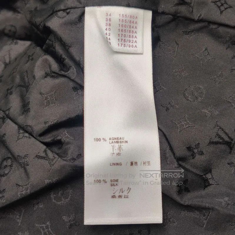 Louis Vuitton Louis Vuitton Black Leather Long Sleeve Jacket. Size US S / EU 44-46 / 1 - 6 Thumbnail