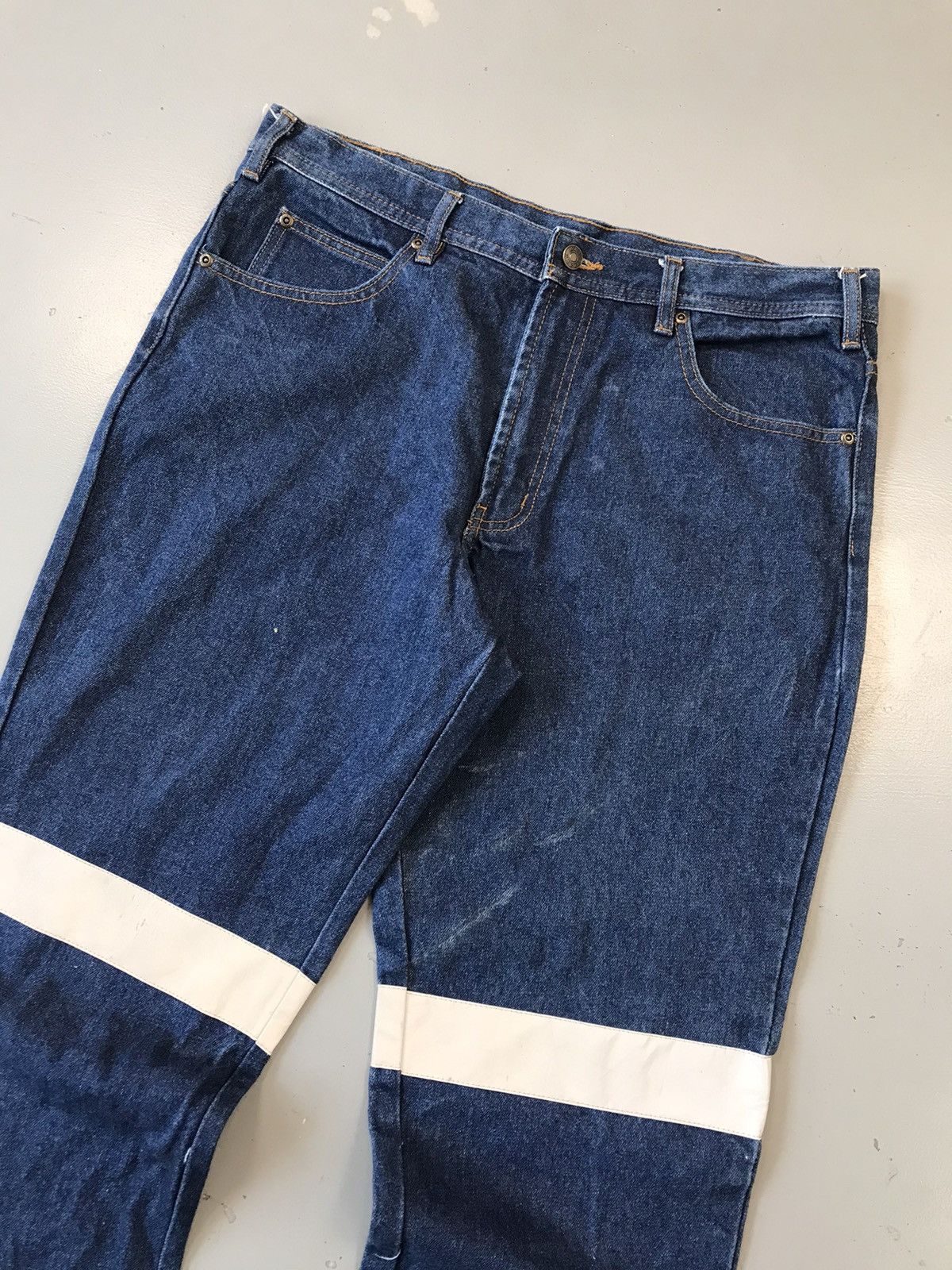 Vintage Y2K vintage hard yaaka knee strip denim Size US 36 / EU 52 - 3 Thumbnail