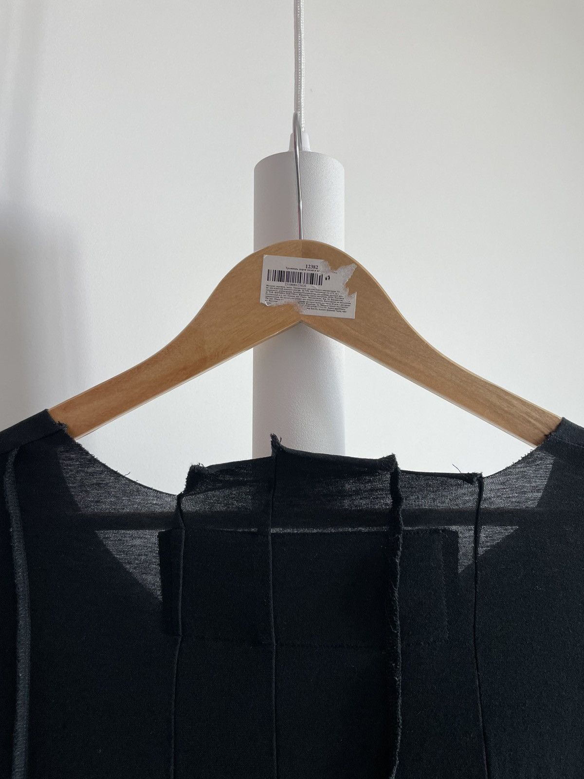 Rundholz Rundholz Asymmetric Black Long Sleeve Avant Garde RARE Size L / US 10 / IT 46 - 5 Thumbnail