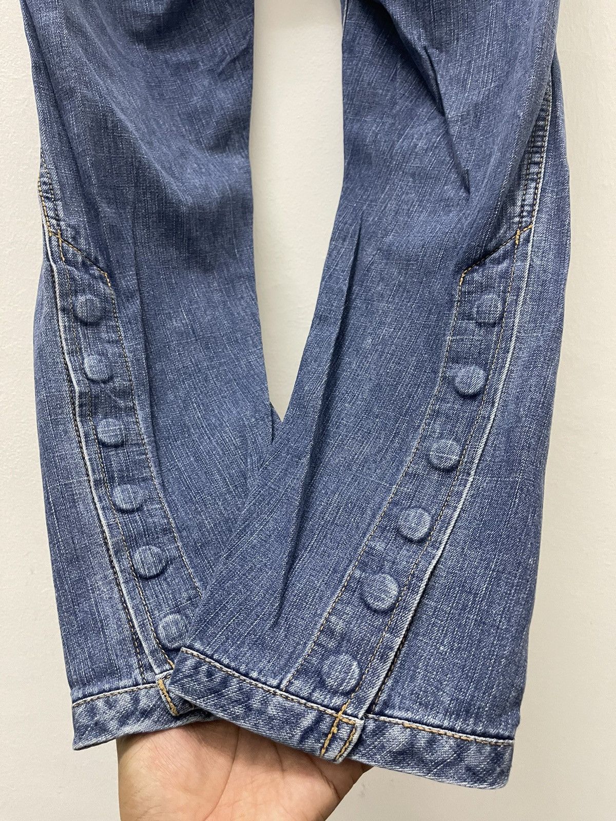 Zucca Rare Vintage ZUCCA Made in Japan Button Leg Size US 29 - 5 Thumbnail