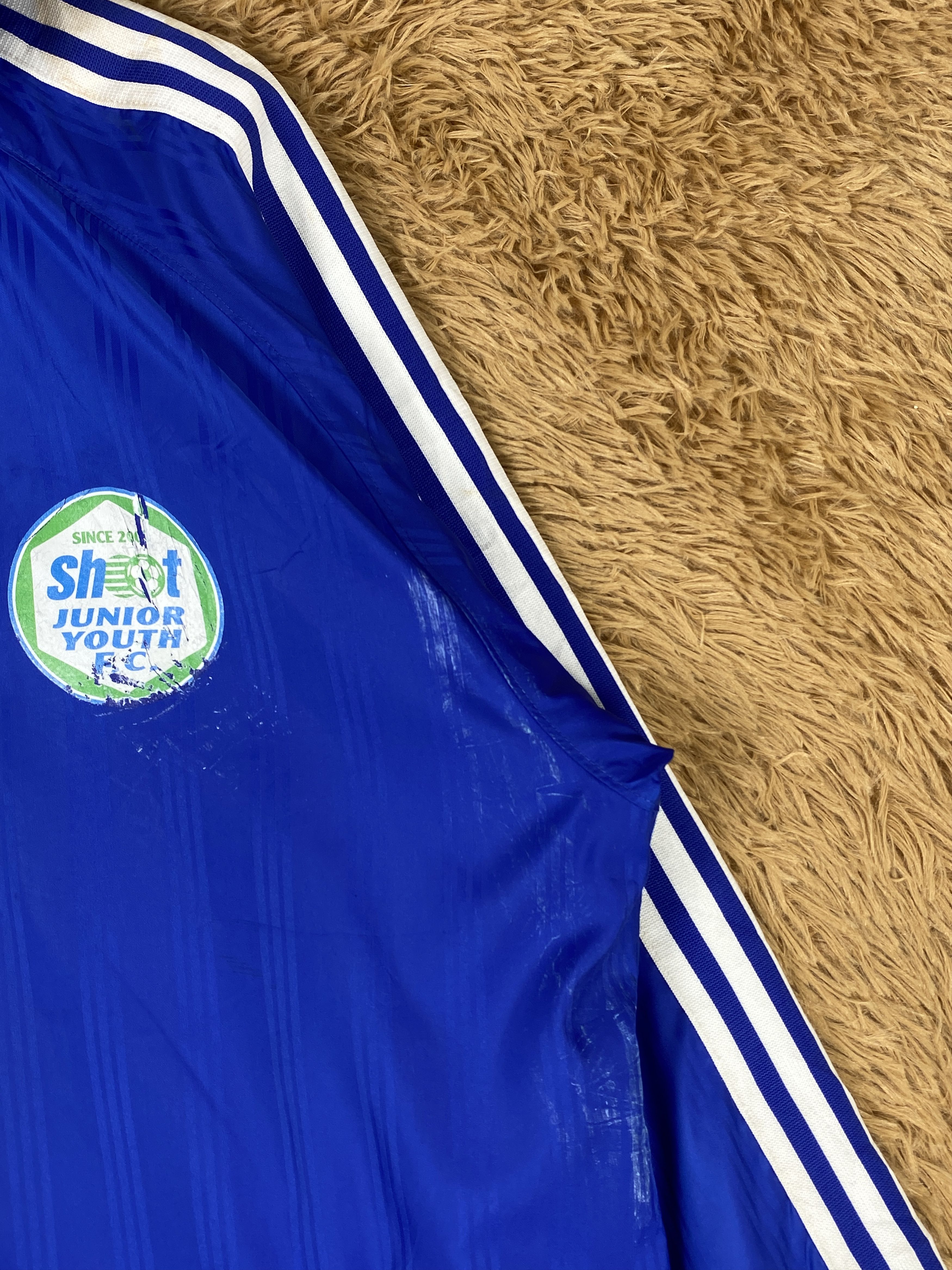 Adidas Vintage Adidas Hoodie Sherpa Lining Long Jacket J2177 Size US L / EU 52-54 / 3 - 3 Thumbnail
