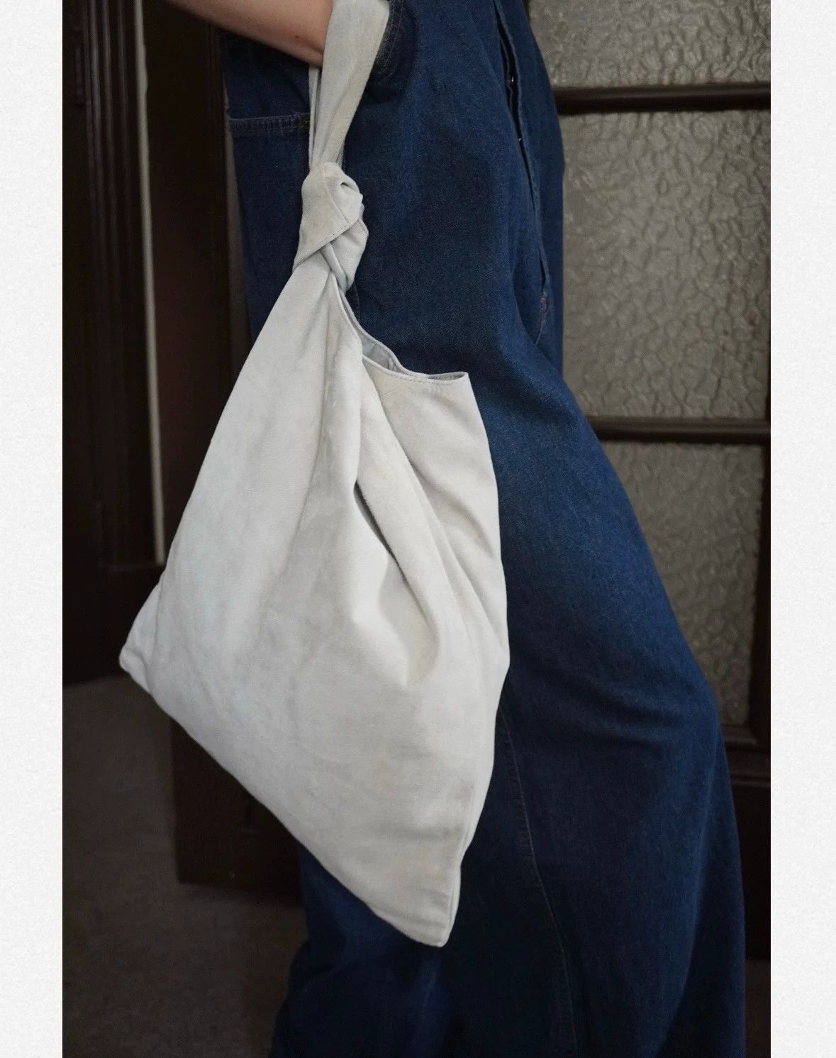 Y's Y's Yohji 00s Pigskin Ash Gray Tote Long/Short Straps 88new Size ONE SIZE - 1 Thumbnail