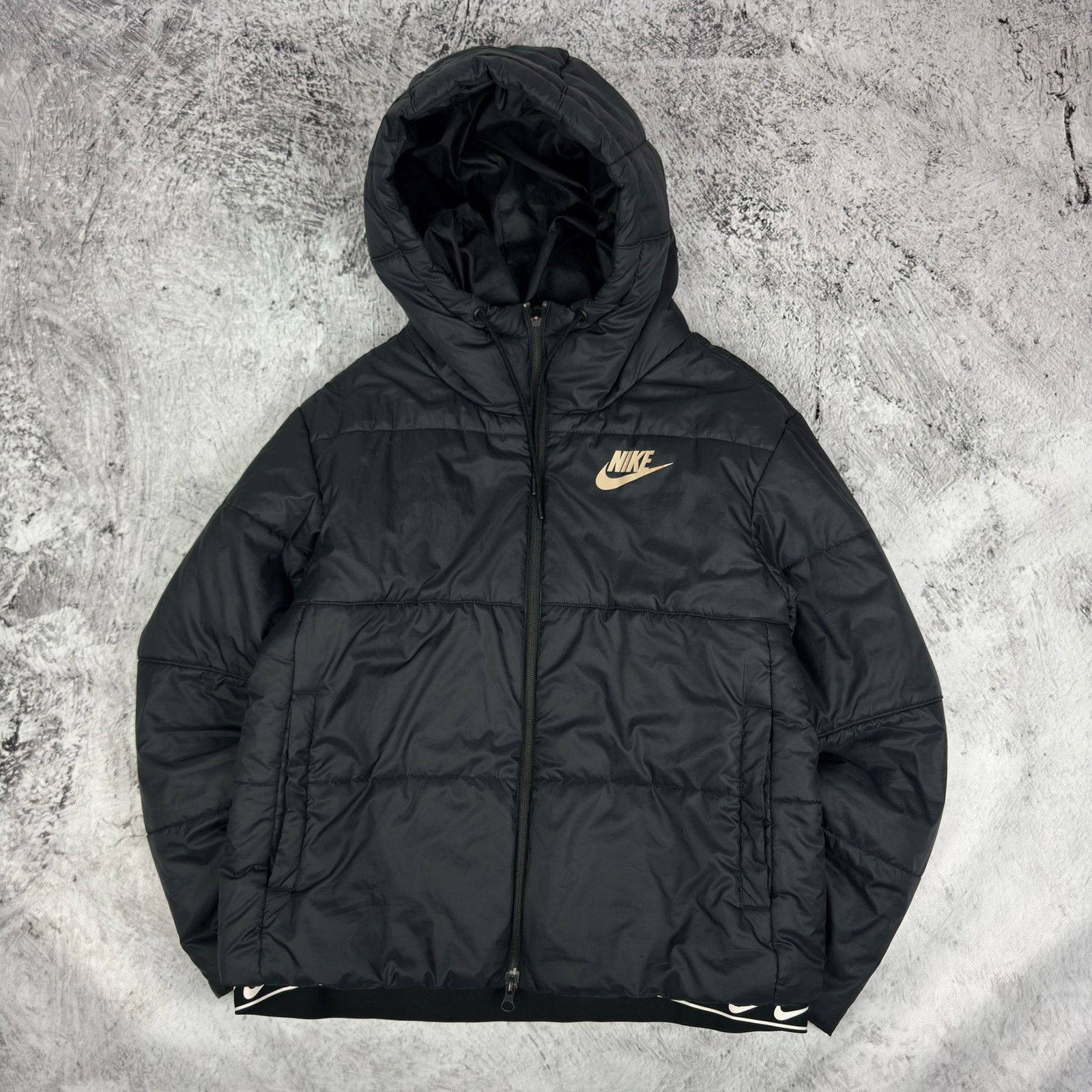 Nike Nike Sportswear Women's Black Synthetic Fill Puffer Jacket M Size M / US 6-8 / IT 42-44 - 1 Thumbnail