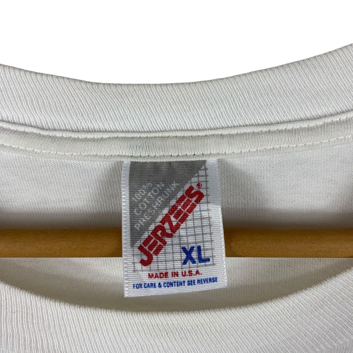 Japanese Brand × Jerzees Vintage BELL Helmet we’re taking the street back helmet tee Size US XL / EU 56 / 4 - 3 Thumbnail