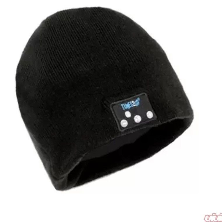 Japanese Brand Knit beanie with Bluetooth headphone and microphone Size ONE SIZE - 2 Thumbnail