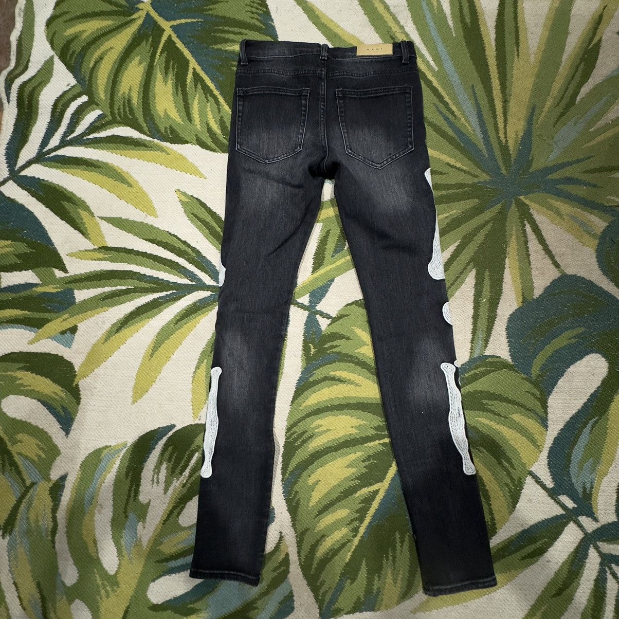 MNML MNML Skeleton Denim Size 29w Size US 29 - 3 Thumbnail