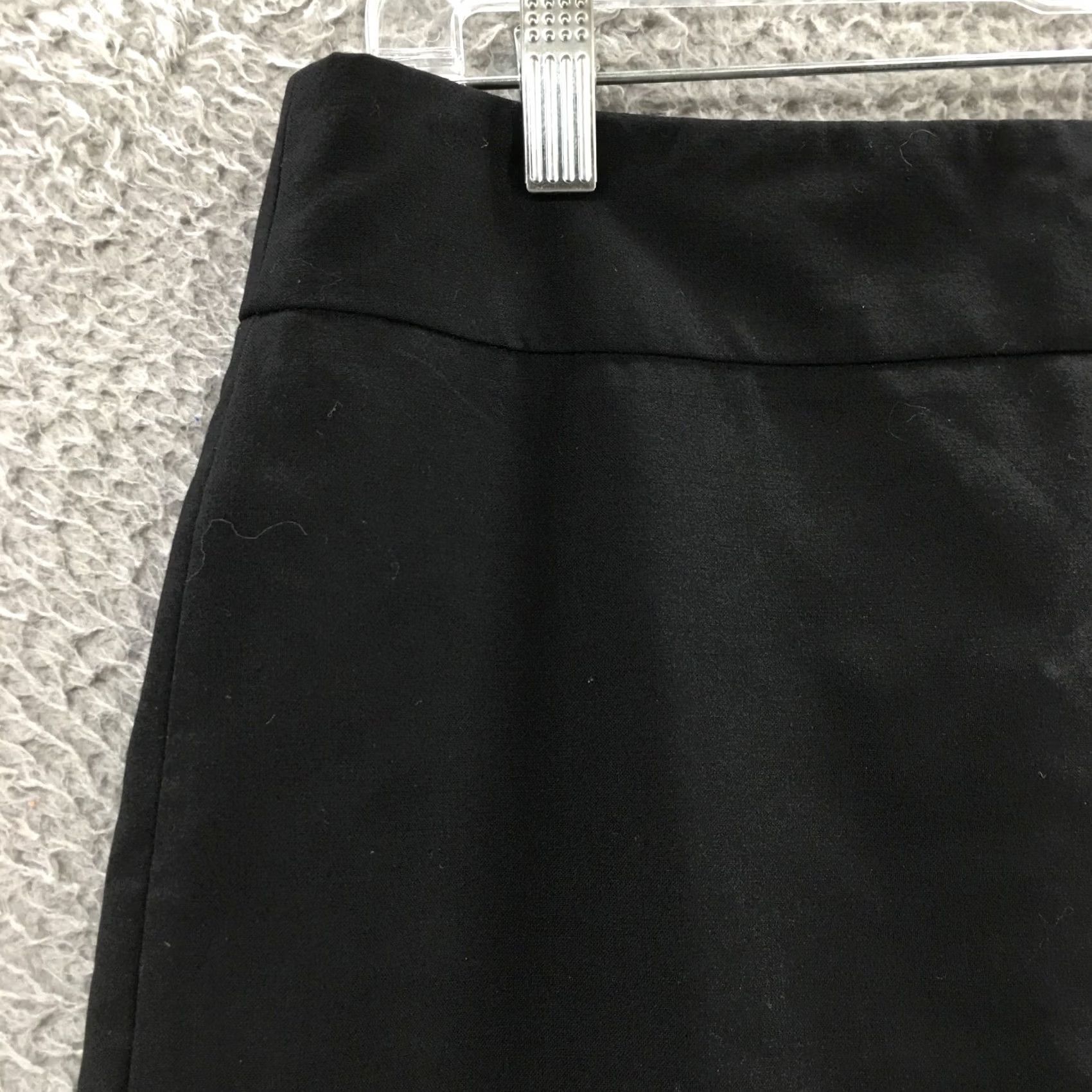 Banana Republic Banana Republic Straight & Pencil Skirt Womens 8P Black Casual Knee Length Skirt 31x21 Petite Womens Size 8P Slit Stretch Vintage No Size 30" / US 8 / IT 44 - 3 Thumbnail