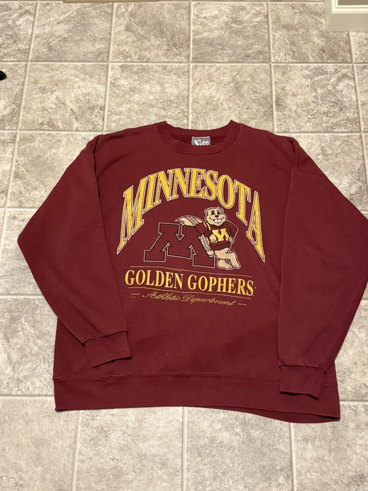 Vintage Retro Minnesota Golden Gophers Crewneck Size US XXL / EU 58 / 5 - 1 Thumbnail
