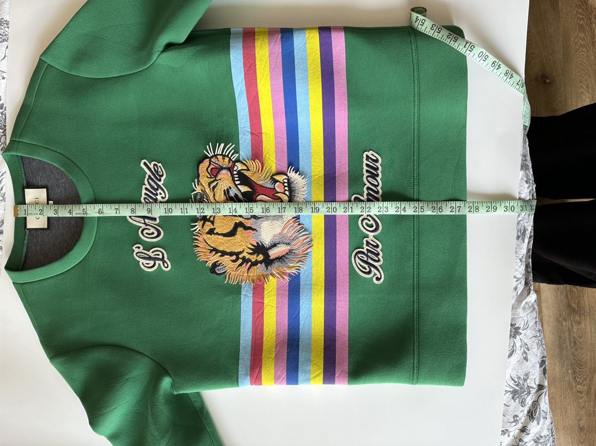 Gucci Gucci Sweatshirt Por Amour Tiger Size US M / EU 48-50 / 2 - 17 Thumbnail