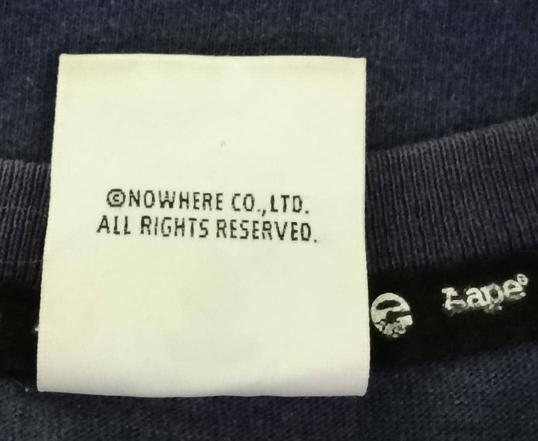 Aape Bathing Ape Single Pocket Tee Size US S / EU 44-46 / 1 - 5 Thumbnail