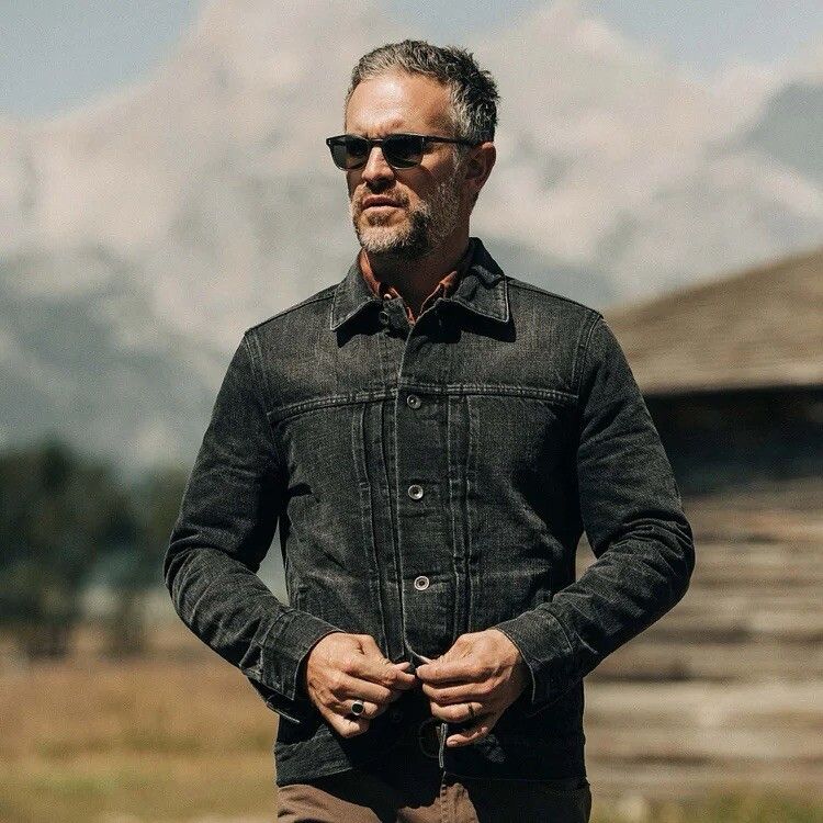 Taylor Stitch Taylor Stitch Dispatch Jacket in Black 3-Month Wash Selvage Size US S / EU 44-46 / 1 - 13 Thumbnail