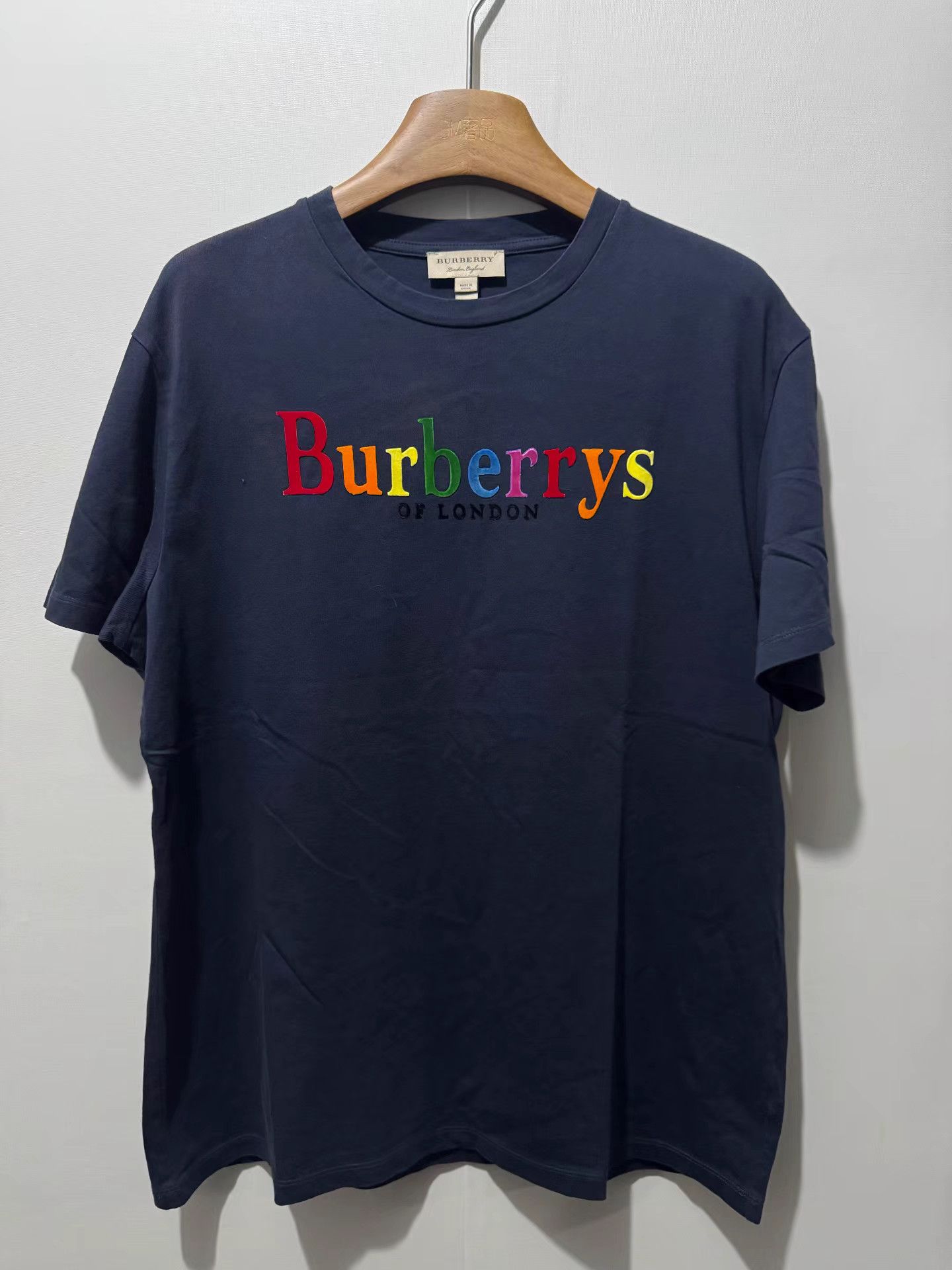 Burberry BURBERRY Rainbow Logo Short Sleeve T-Shirt K13 Size US M / EU 48-50 / 2 - 1 Thumbnail