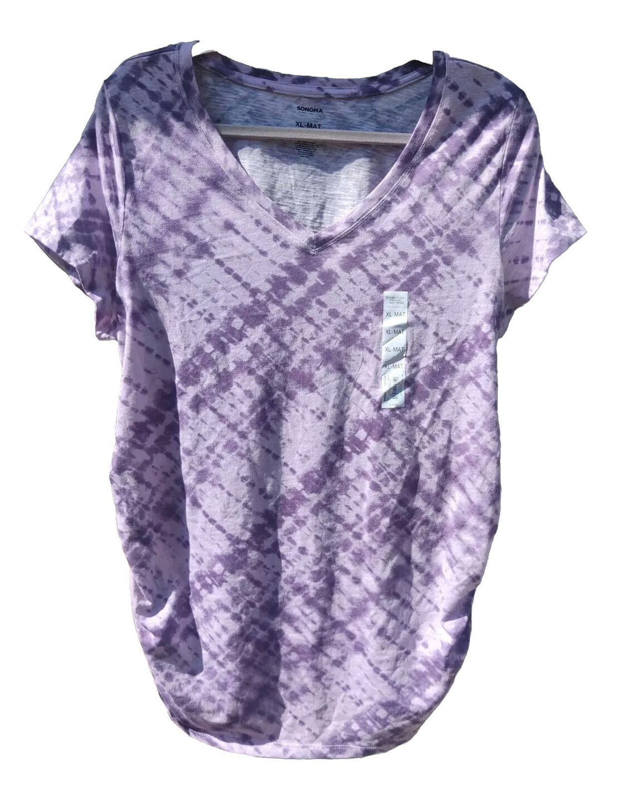 Sonoma Sonoma By Kohls Maternity T Shirt Size XL Ruching On Sides P Size XL / US 12-14 / IT 48-50 - 1 Thumbnail